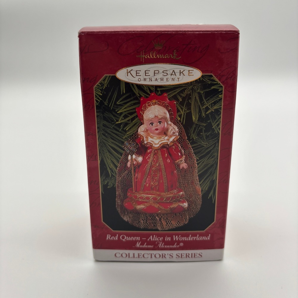 Hallmark Ornament‎ Red Queen Alice in Wonderland Madame Alexander Series 1999